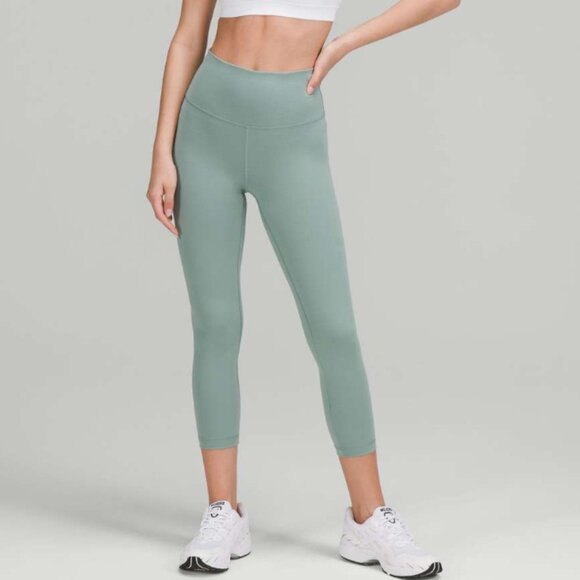 Lululemon Wunder Train High-Rise Crop 23" - Misty Glade - Picture 1 of 5